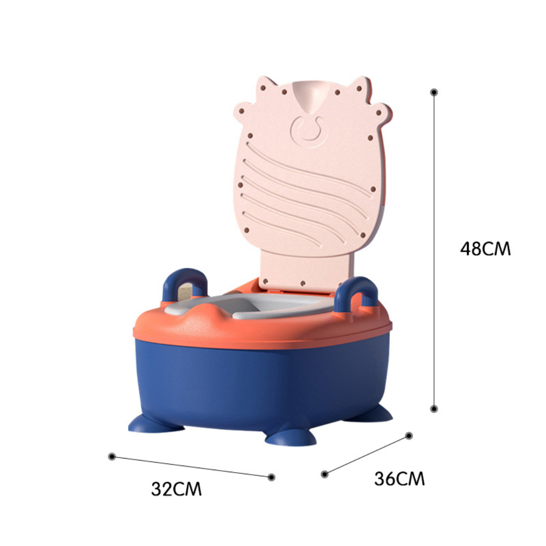 Potty Training Seat - Cow Pink/Blue - Image 4