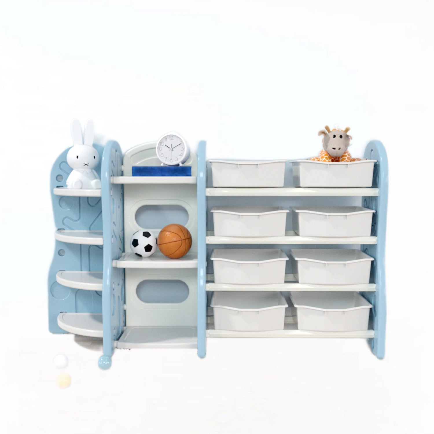 Lovely Baby Organizer & Storage Rack - Large - Sky Blue