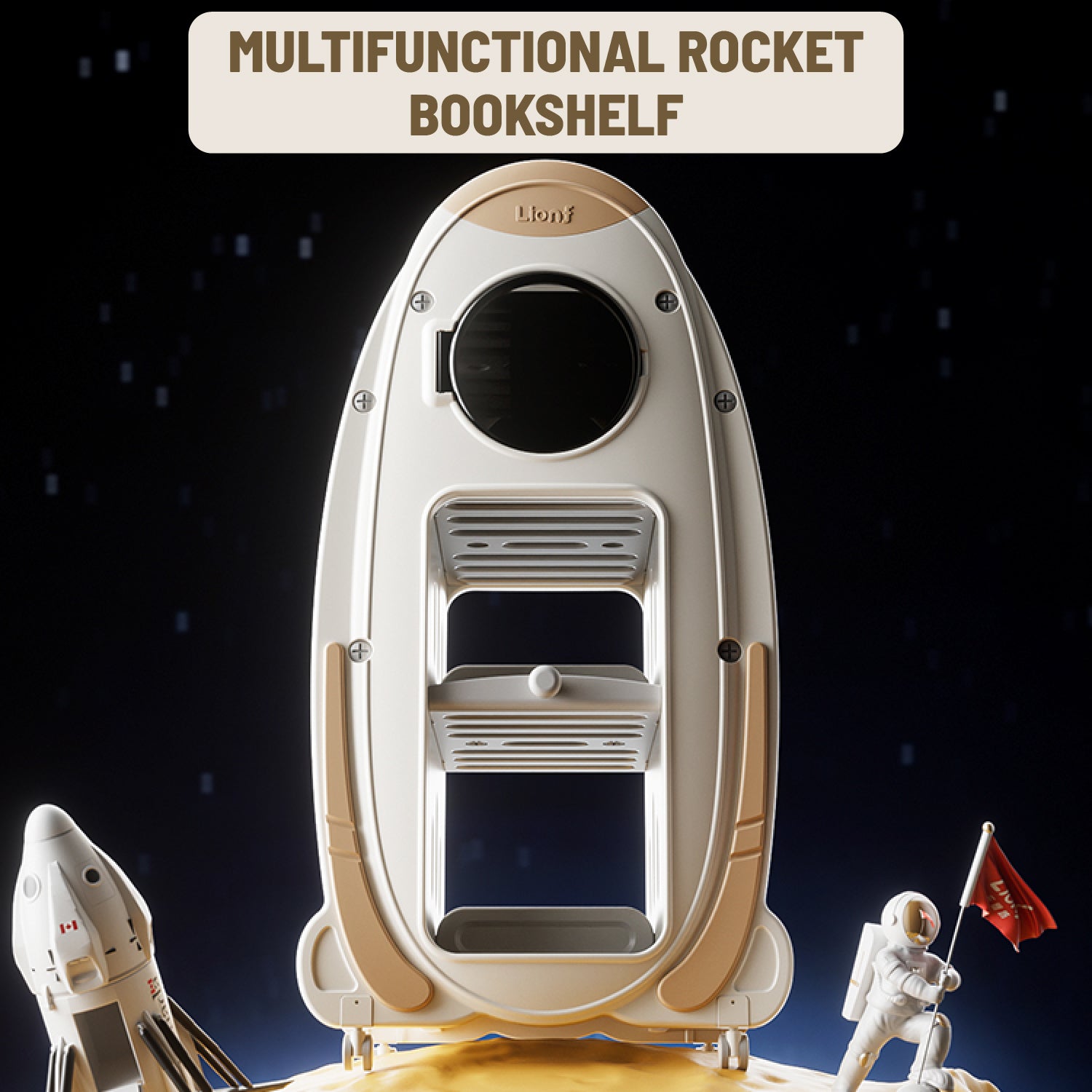 Astronaut Book Cabinet - Image 3
