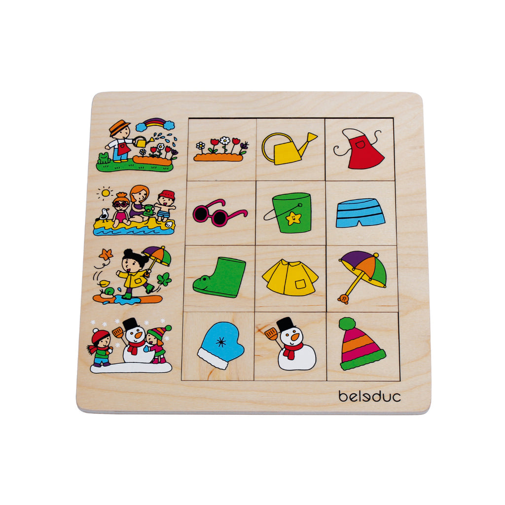 Wooden Sorting Set - Seasons - Image 2