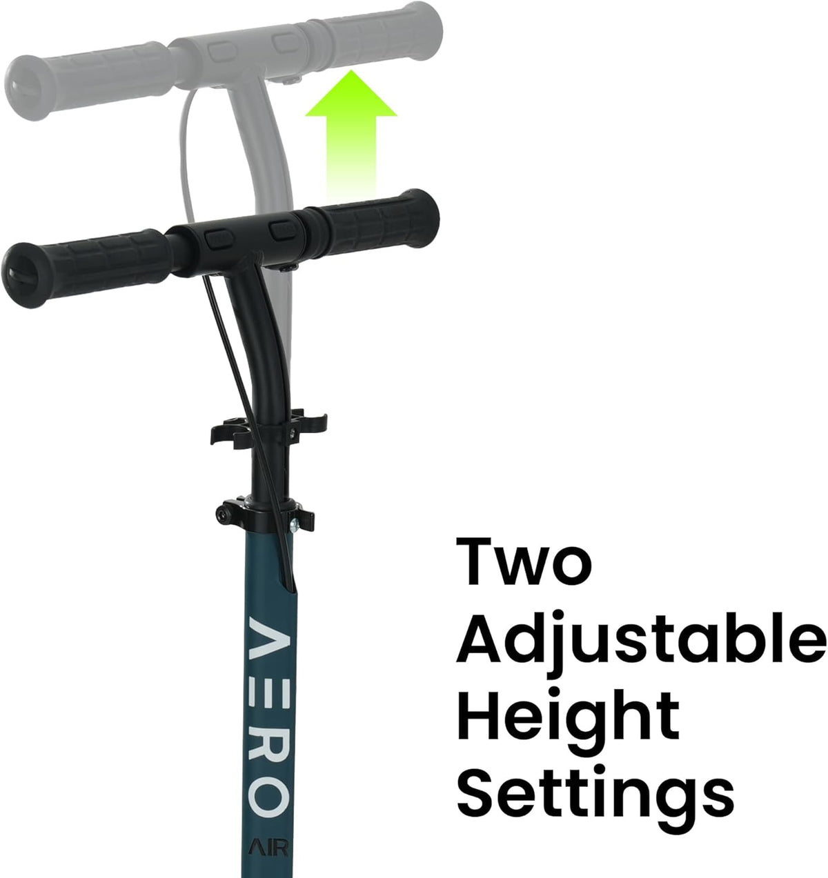 A8 Foldable Scooter - Emerald - Image 7