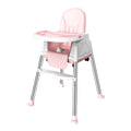 Lovely Baby 3 in 1 High Chair - Pink