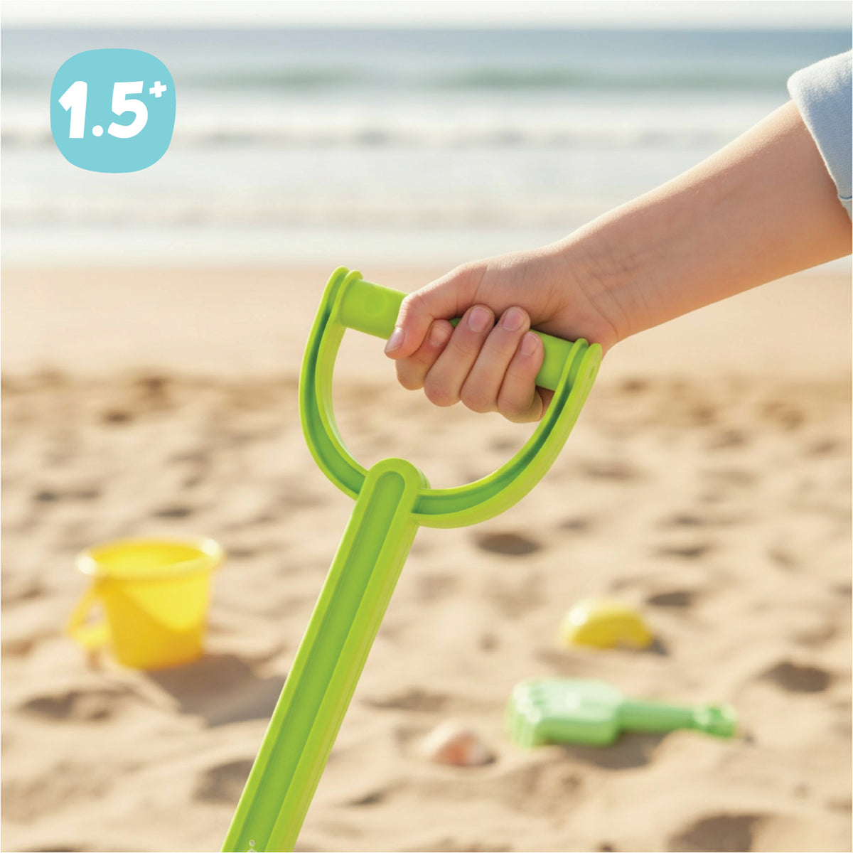alldoro XXL Sand Shovel - Pointed, 63 cm - Image 7