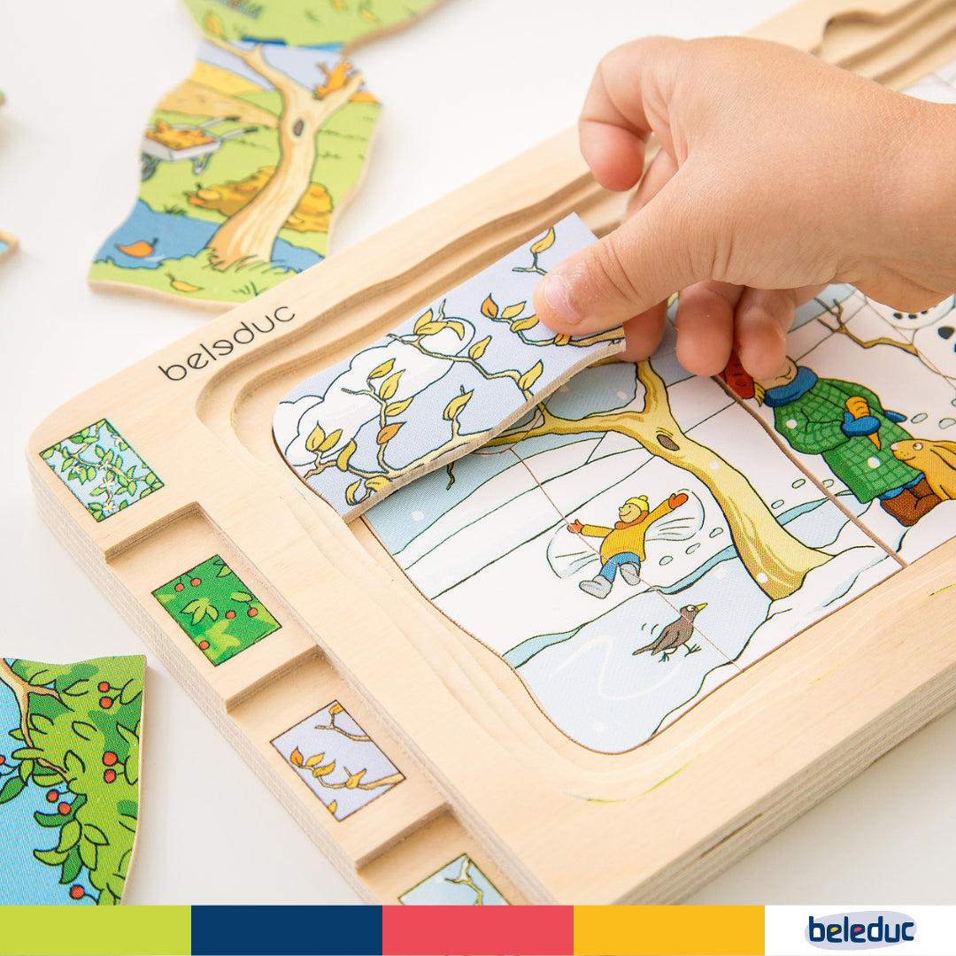 5 in 1 Layer Puzzle - 4 Seasons - Image 7