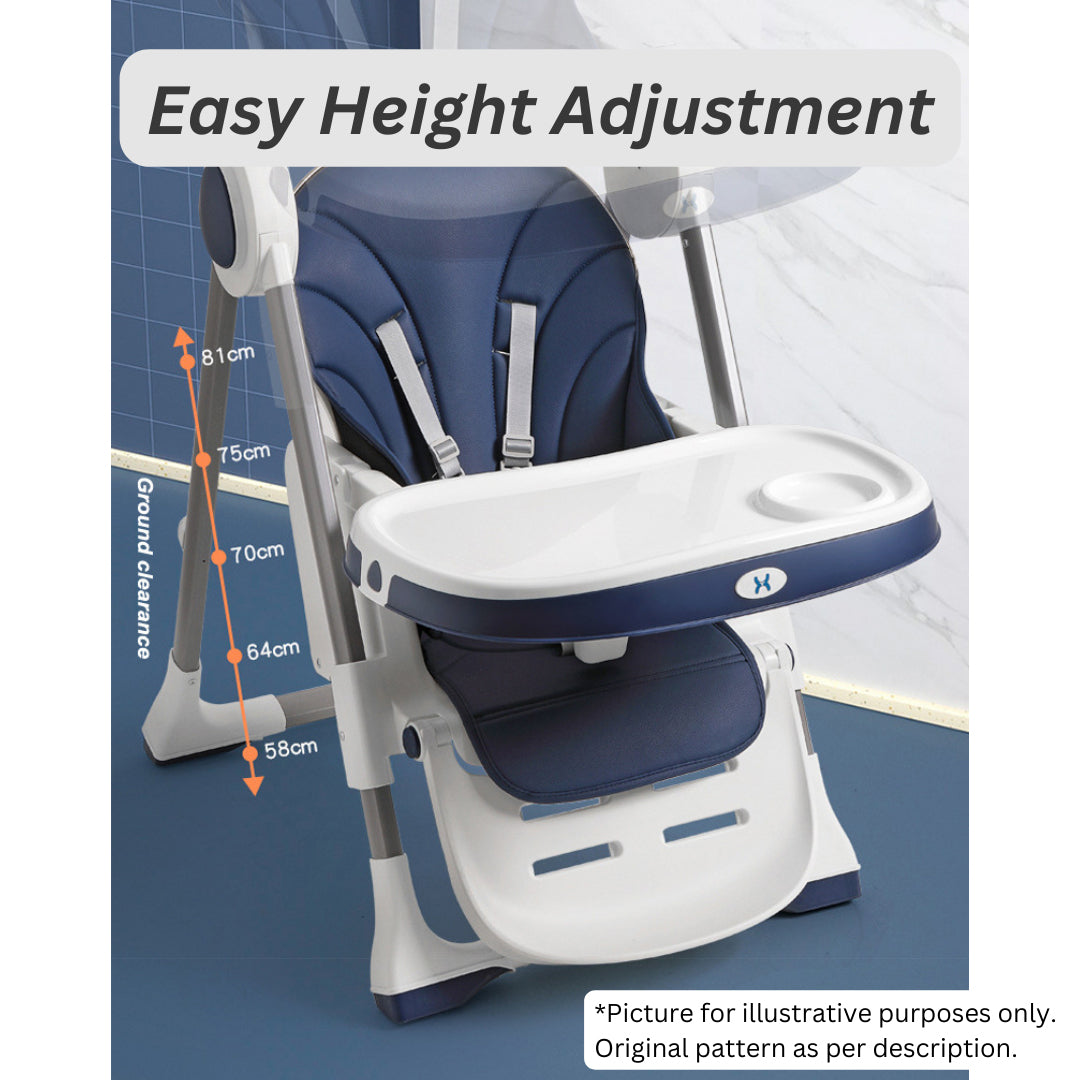 Lux High Chair - Pink - Image 3