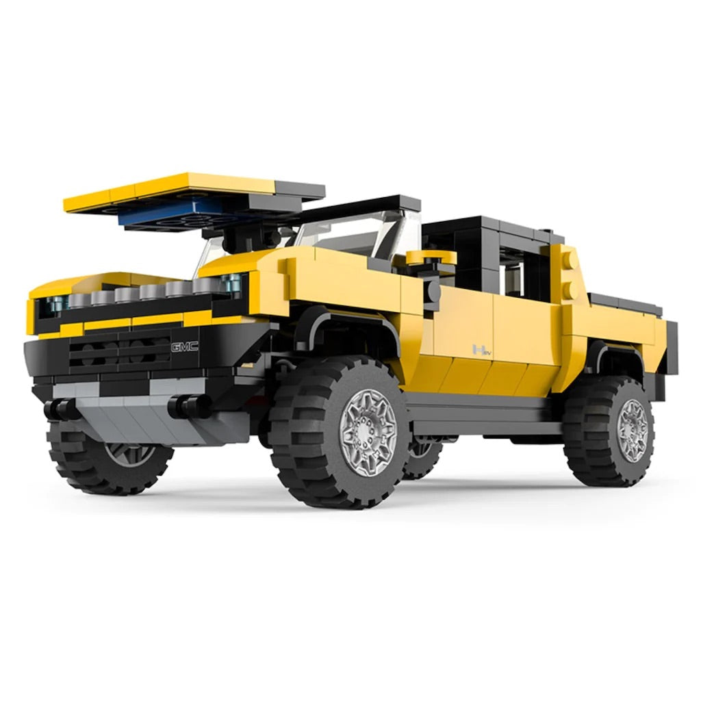Rastar Bricks - Hummer EV Yellow - 431 Pieces - Image 2