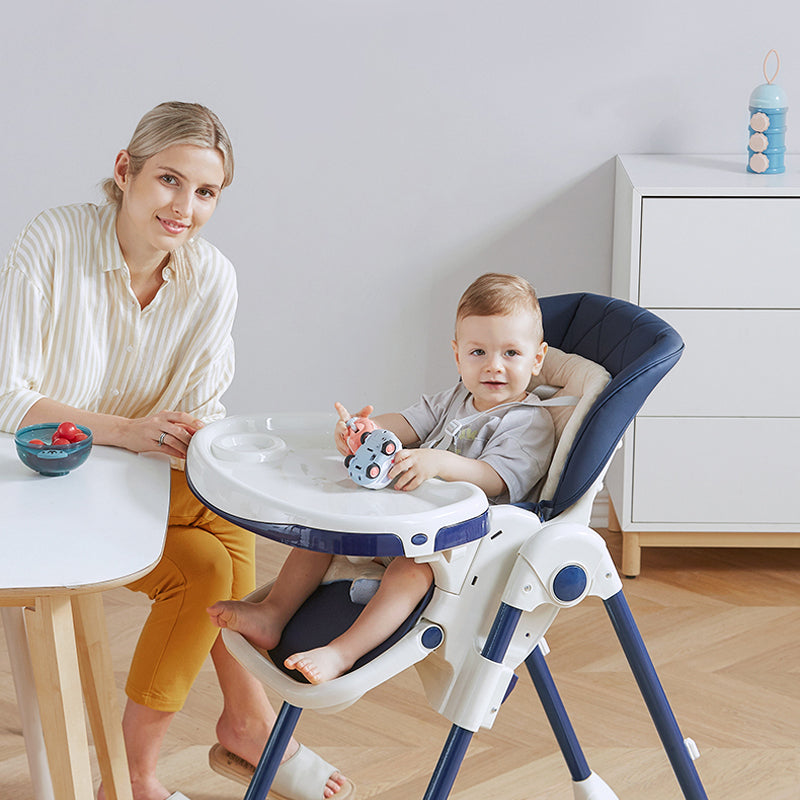 Lux High Chair - Navy Blue - Image 6