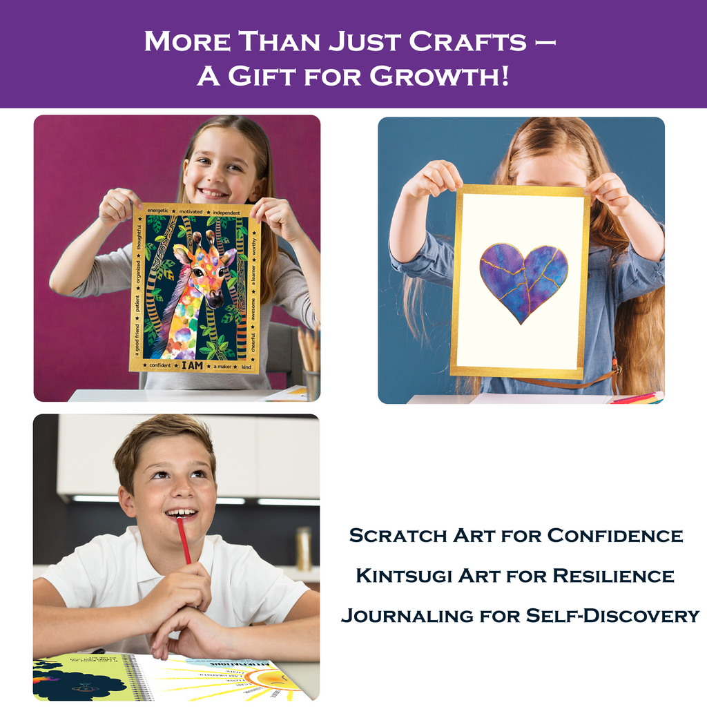 Chalk & Chuckles Beyoutiful Me - Scratch Art Kit (Ages 8+ to adult) - Image 4