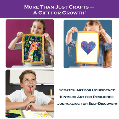 Chalk & Chuckles Beyoutiful Me - Scratch Art Kit (Ages 8+ to adult) - Image 4