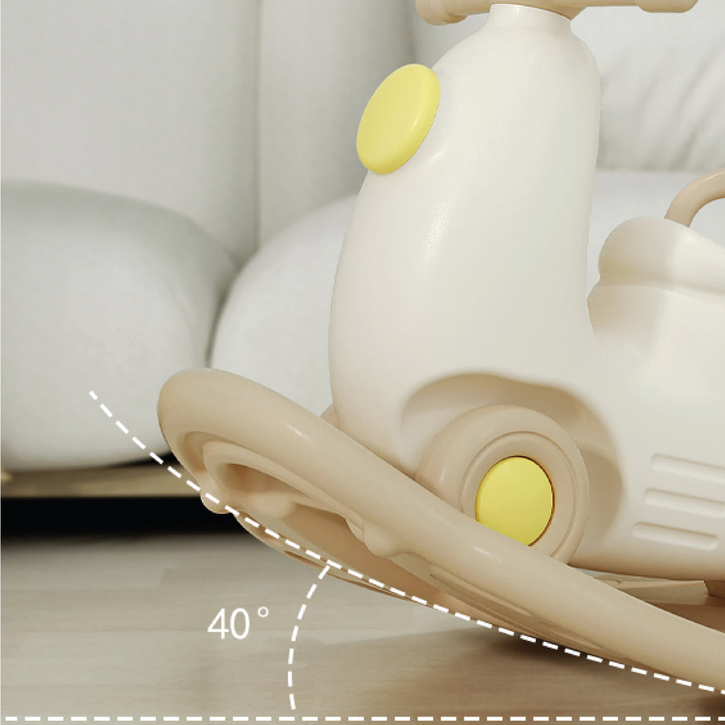 2-in-1 Trampoline Rocking Horse - Image 10