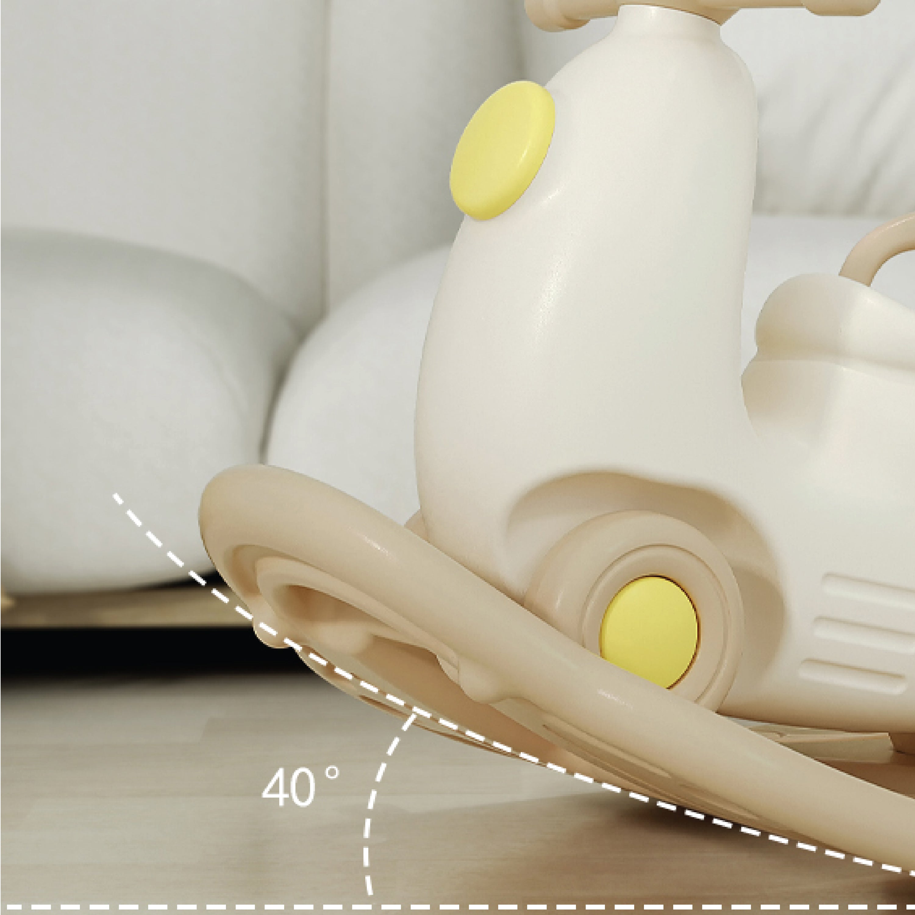 2-in-1 Trampoline Rocking Horse - Image 10