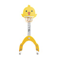 Lovely Baby Basketball Stand w/ Football Goal - Yellow