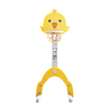 Lovely Baby Basketball Stand w/ Football Goal - Yellow