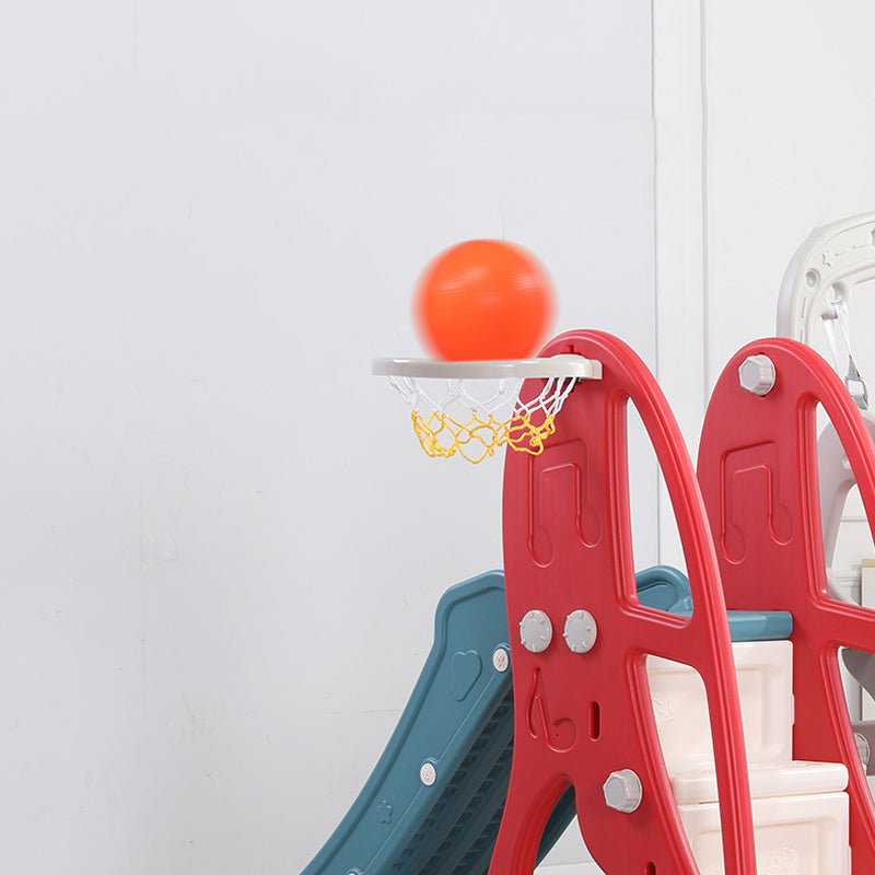 Lovely Baby Slide W/ Basketball Hoop