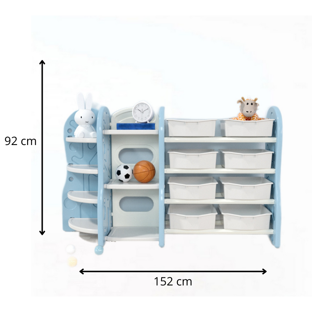 Lovely Baby - Organizer & Storage Rack - Large - Sky Blue - Image 2