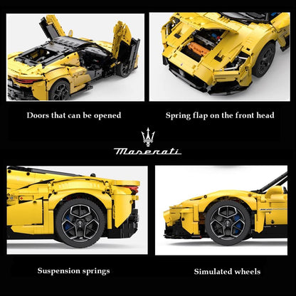 Rastar Bricks - Maserati MC20 - 3457 Pieces - Image 4