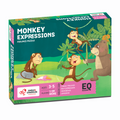 Chalk & Chuckles Monkey Expressions - Social-Emotional Learning Game (Ages 2+)