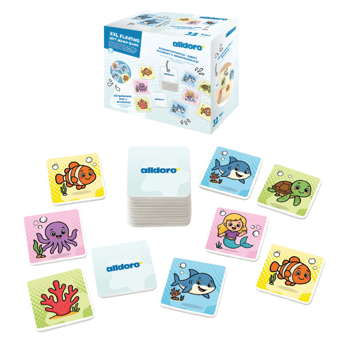 alldoro XXL Floating Soft Memo - 33 pcs