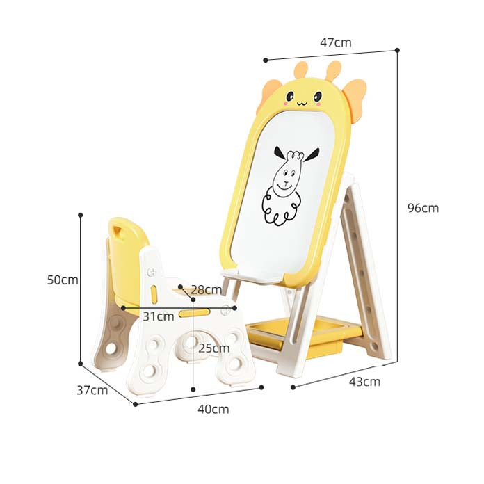 Drawing Board & Chair - Yellow - Image 7