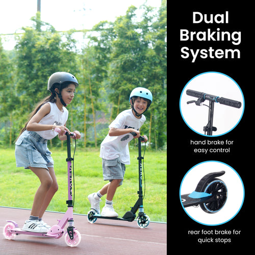 A1 Foldable Scooter - Black - Image 2