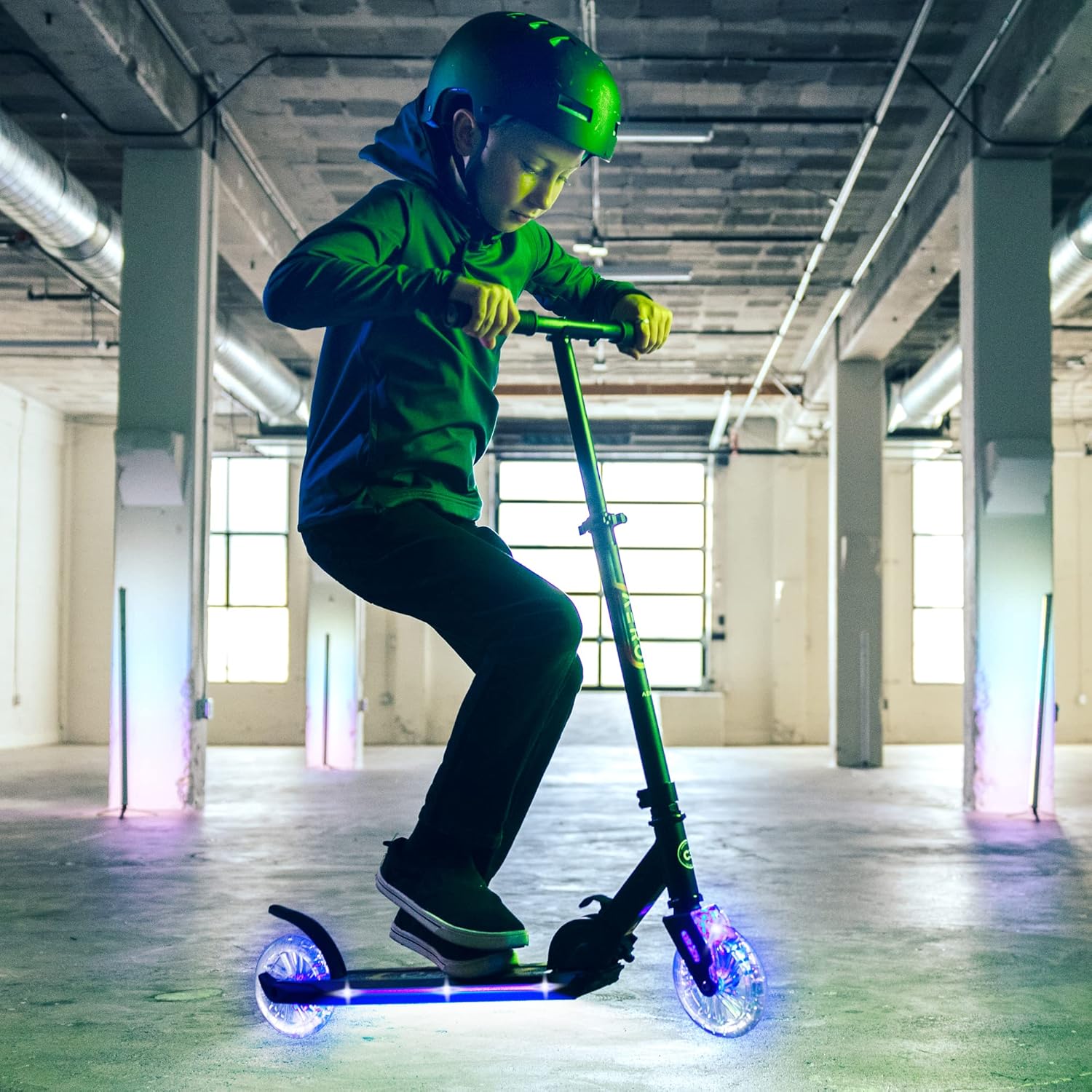 C3 Foldable Scooter - Black - Image 6