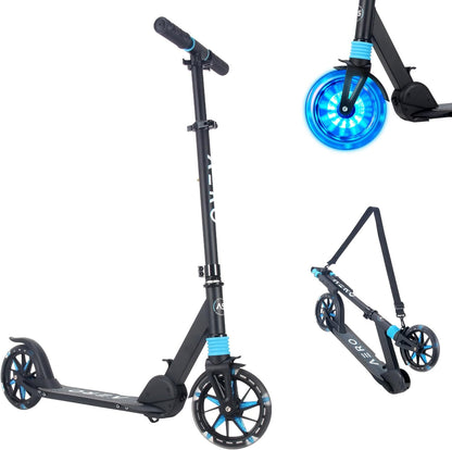A5 Teen Foldable Scooter - Black