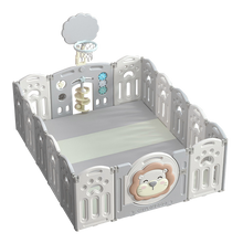 Lovely Baby - Kids Playpen Lion - W/ Basketball Hoop - 16pcs - Image 8