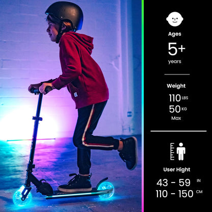 C2 Kids Foldable Scooter - Black - Image 6