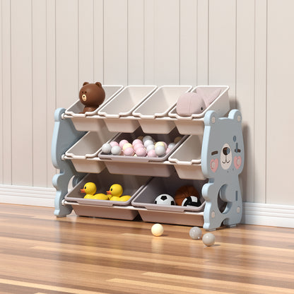 Bear Storage Rack with 9 Boxes - Image 4