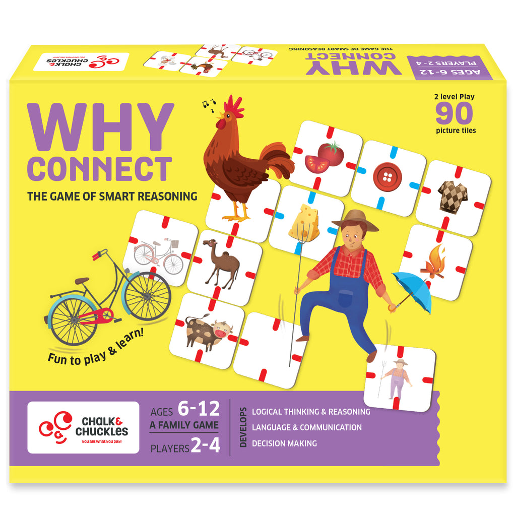 Chalk & Chuckles Why Connect - Game (Ages 6 to 12)